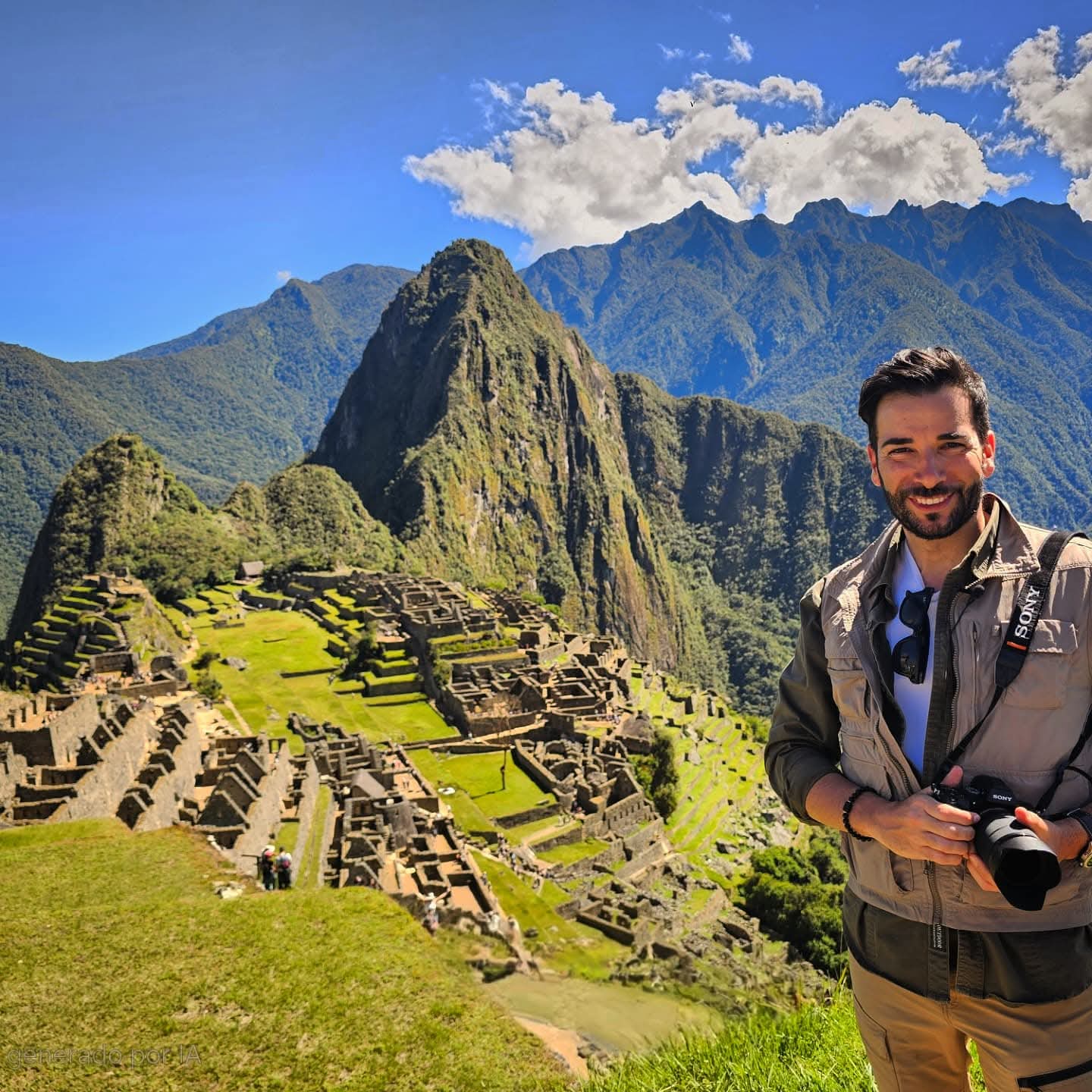 Machu Picchu ruins in Peru